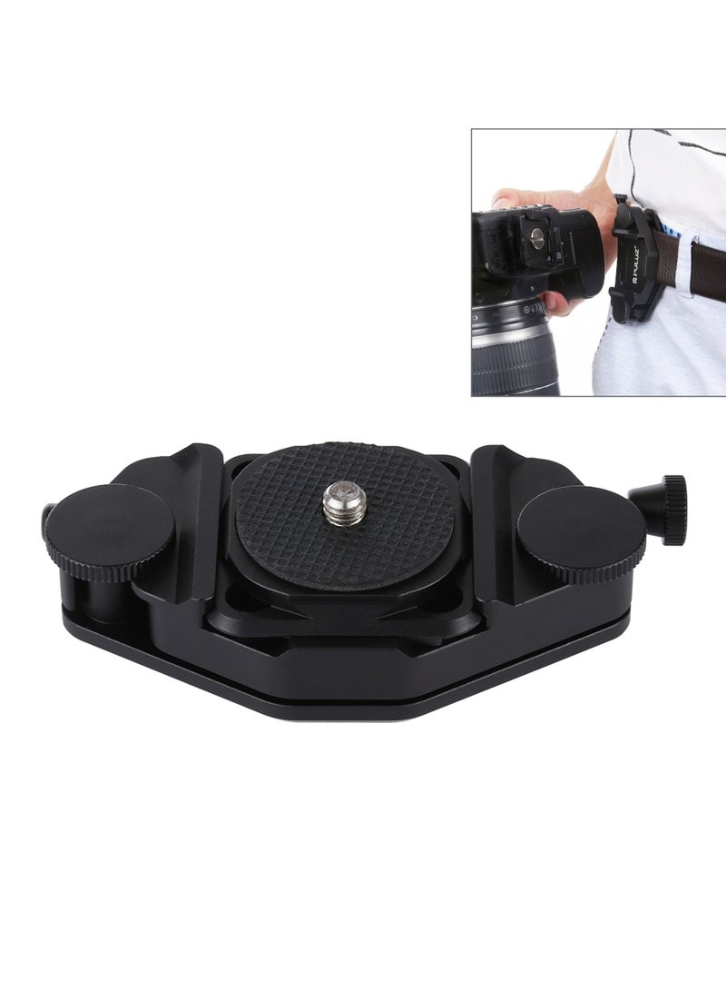 Capture Camera Clip CNC Aluminum Alloy Quick Release Clip with Plate