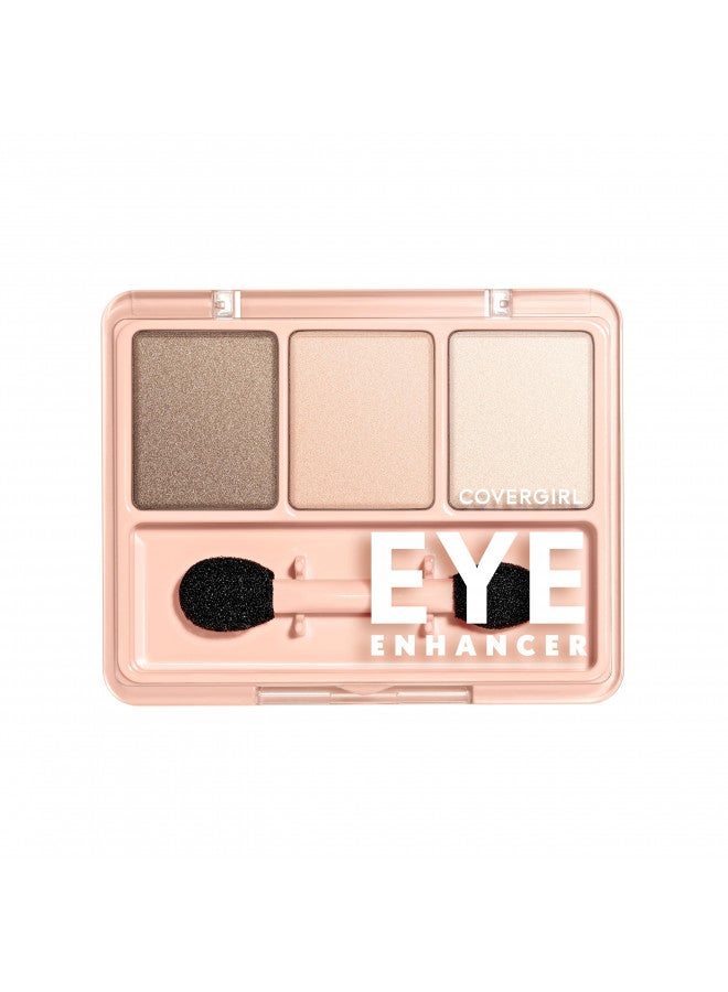 COVERGIRL - Eye Enhancers 3-Kit Eyeshadow, silky, sheer formula, double ended applicator, 100% Cruelty-free