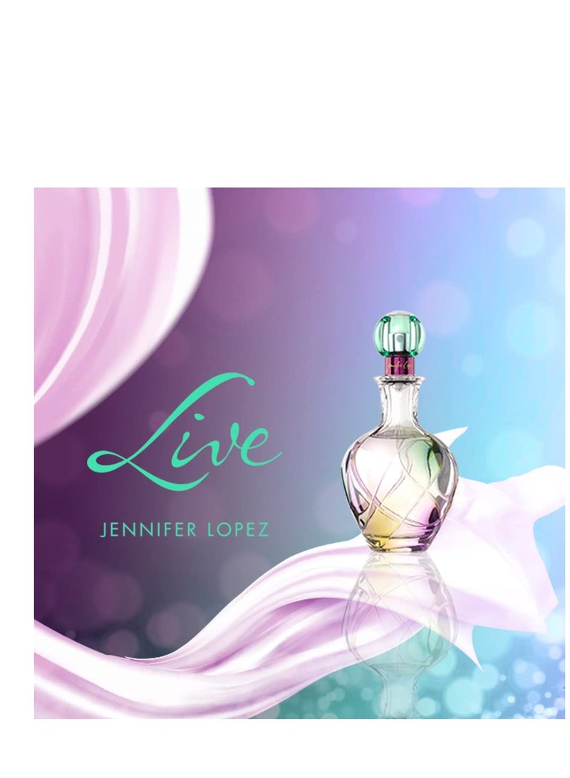 Jennifer Lopez Live Edp for Women 3.4 Oz/ 100 Ml - Spr, 3.4 Fl Oz (JLO8080)