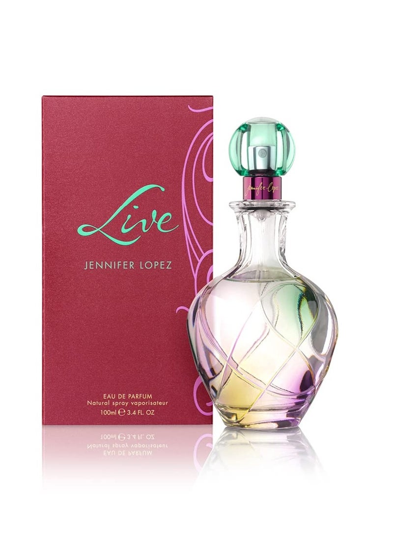 Jennifer Lopez Live Edp for Women 3.4 Oz/ 100 Ml - Spr, 3.4 Fl Oz (JLO8080)