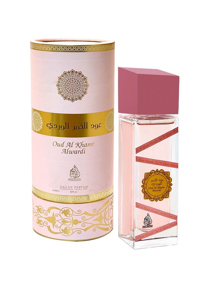Oud Al Khamr Al Wardi Perfumes for Men and Women Eau De Parfum 100ml