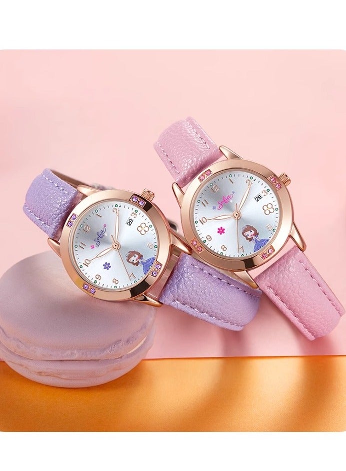 Children's Watch Girls' Style Student Primary School Time Girls' Watch