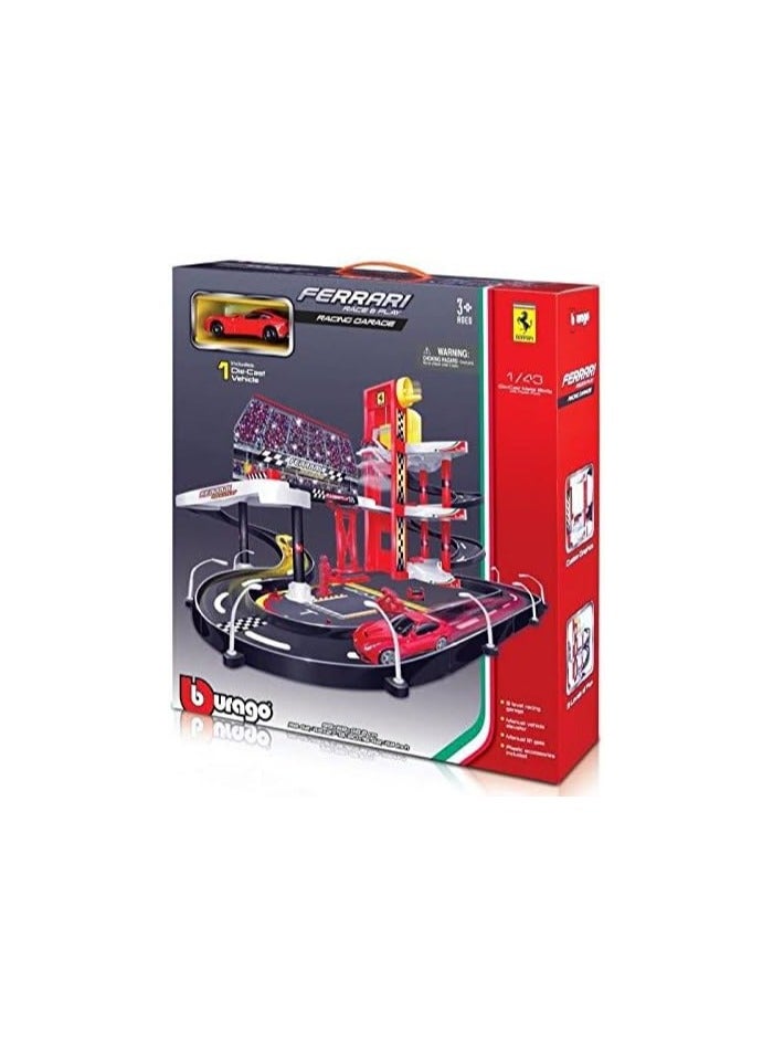 Bburago Ferrari Racing garage playset