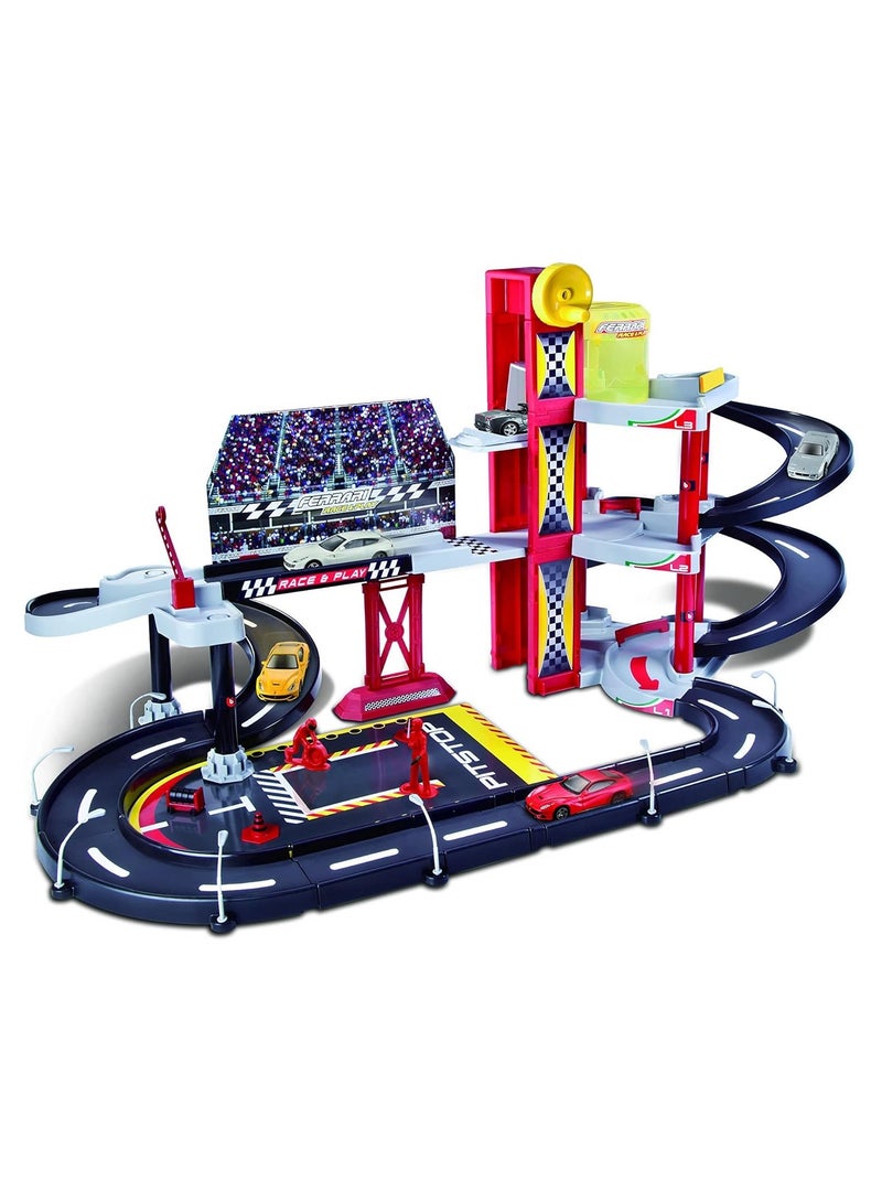 Bburago Ferrari Racing garage playset