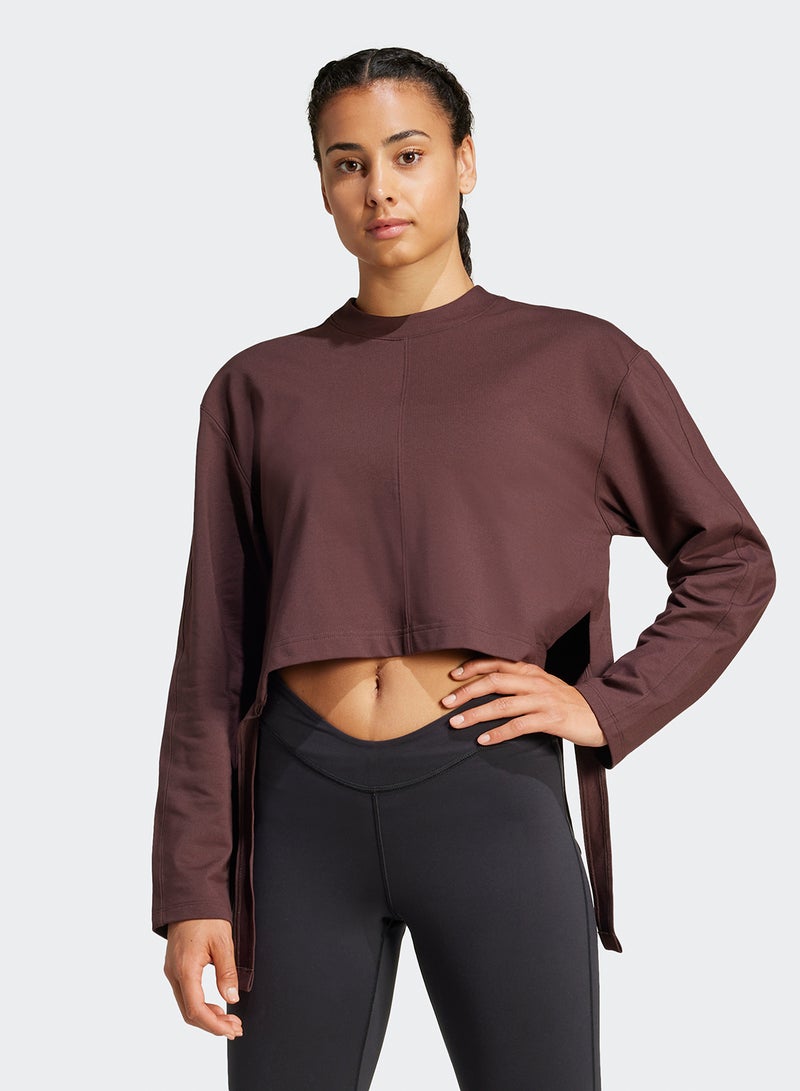 Yoga Cover Up Sweatshirt