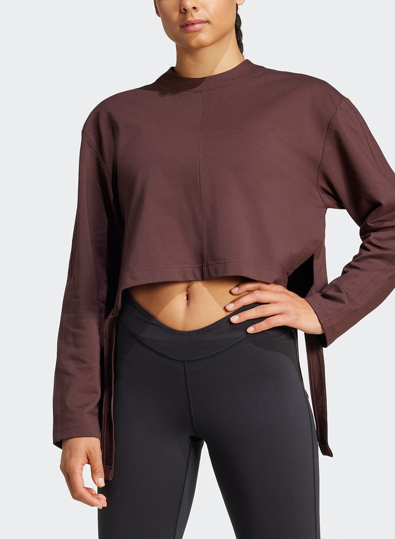 Yoga Cover Up Sweatshirt