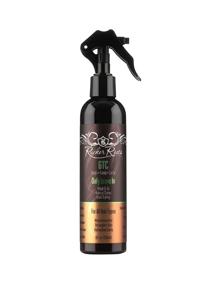 Rucker Roots Daily Leave In-GTC Collection For All Hair Types 236ml,made in USA.