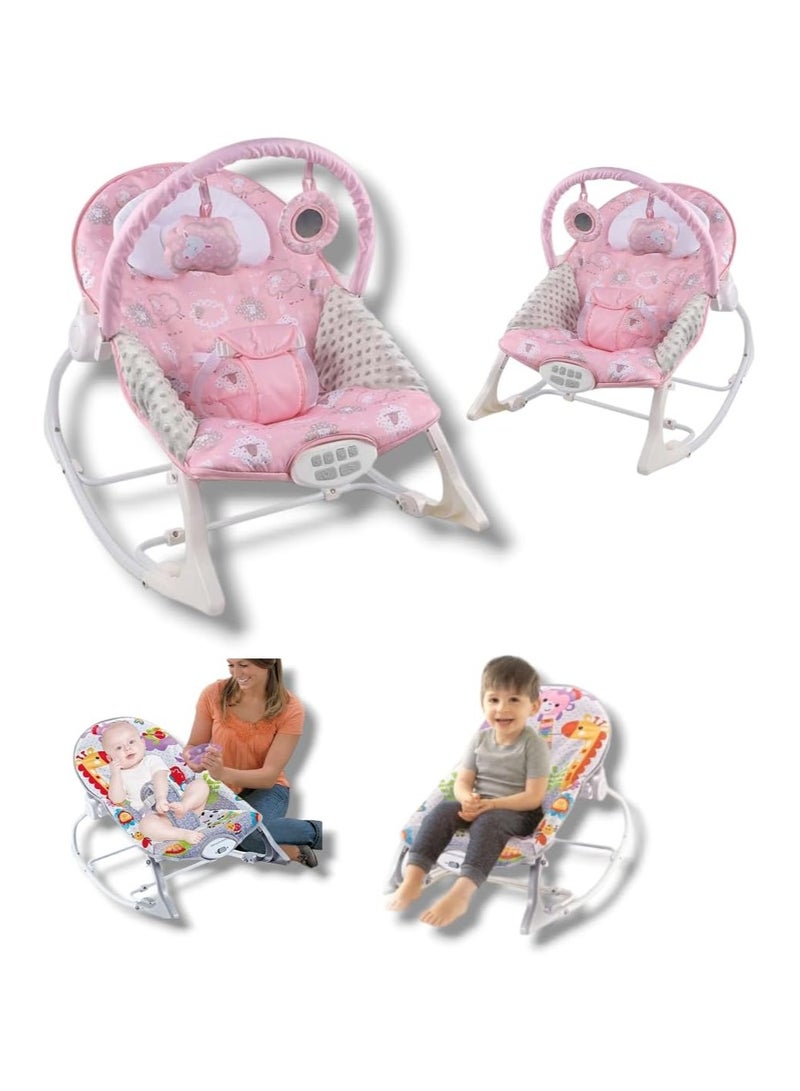 Baby Rocking Chair Pink Color