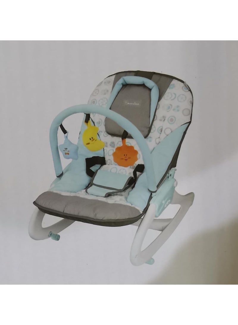 Mama love Rocking chair for kids 3 colors inside blue grey Pink