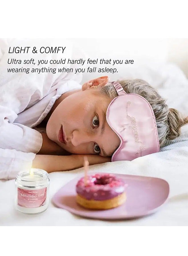 11 Pieces Scented Candles And Bath Bombs Set, Pink-Style 2