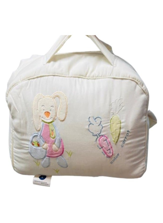 Kids Diaper Mother Baby Diaper Maternity Bag Beige