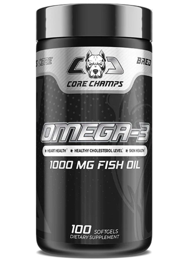 Omega-3 Fish Oil 100 Softgels