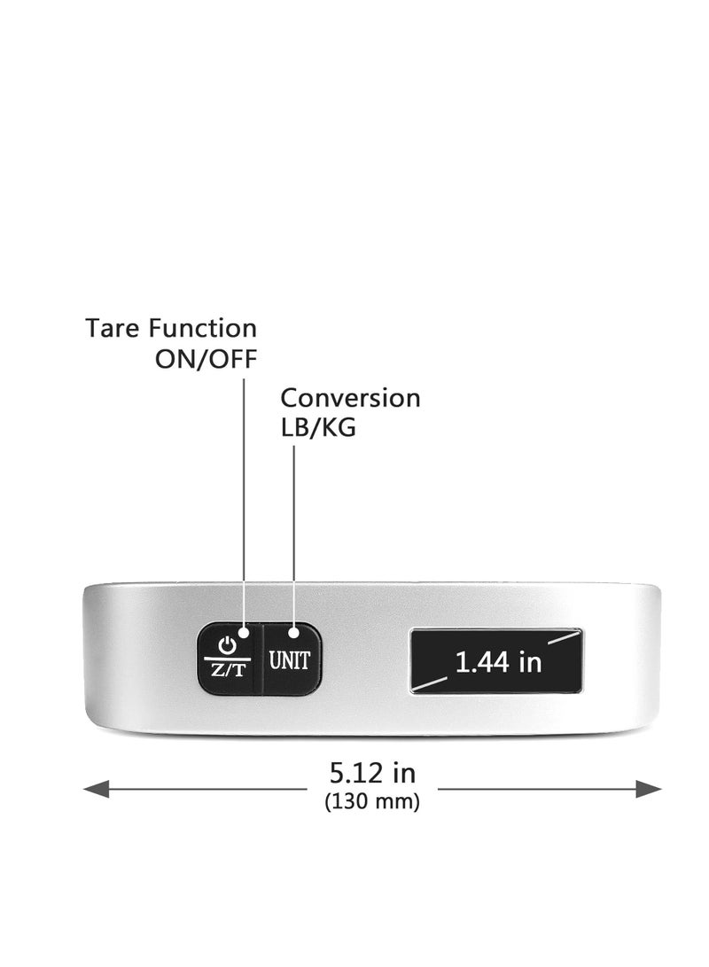 Camry Digital Luggage Scale Up tp 50 kg, Silver EL10-31P