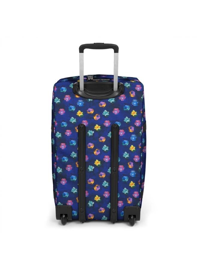 Eastpak Transit'R L Flowerblur Navy Large Soft Luggage