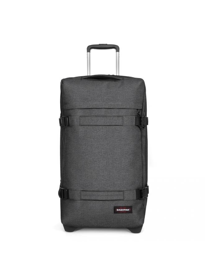 Eastpak Transit'R L Black Denim Large Soft Luggage