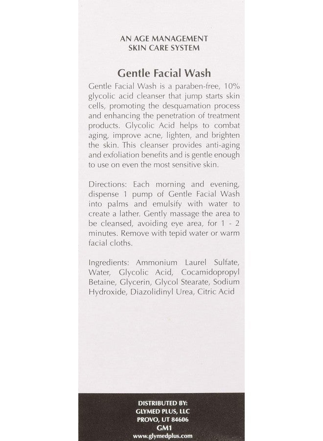Age Management Gentle Facial Wash 8 Ounce