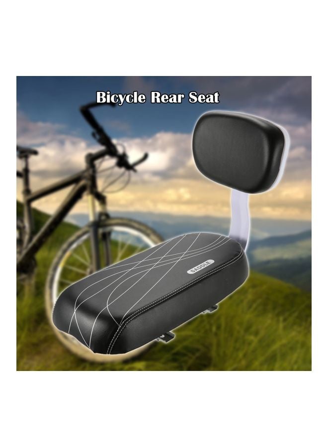 Bicycle Back Seat With Back Rest