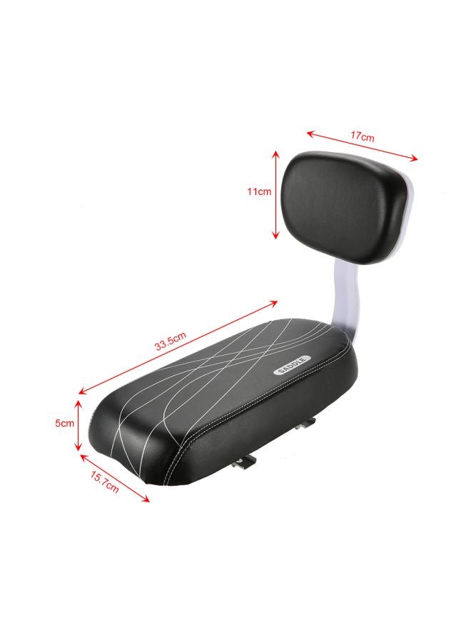 Bicycle Back Seat With Back Rest