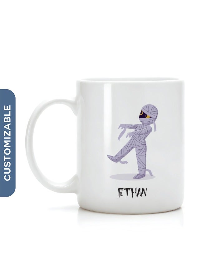 Mummy Design Halloween Personalised Coffee Mug
