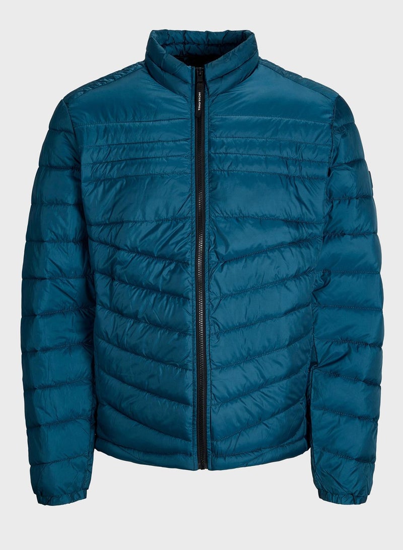 Colour Block Puffer Jacket