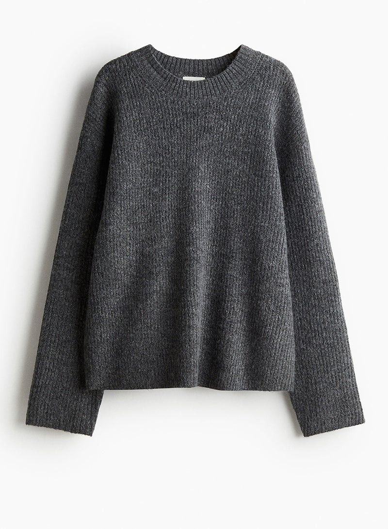 Rib-Knit Jumper