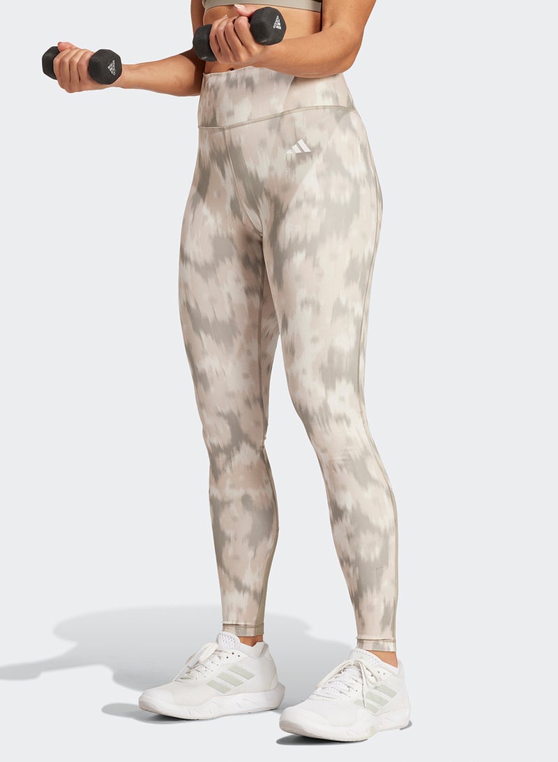 Essentail Aop Flower Tie Dye Leggings