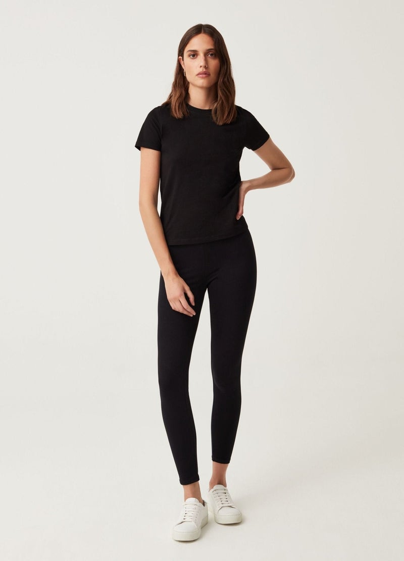 Ovs Stretch Cotton Leggings