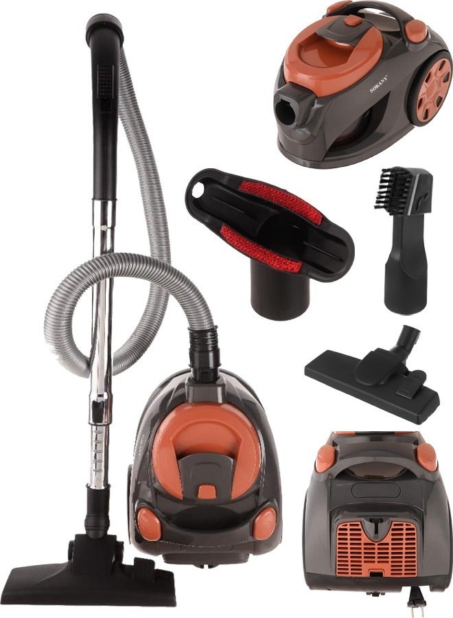 Vacuum Cleaner Sk-3388, 3L Cyclonic and Powerful Suction 2200Watts