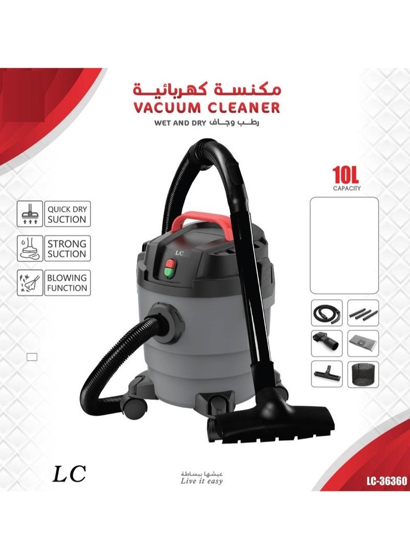 Electric Vacuum Cleaner 10Ltr