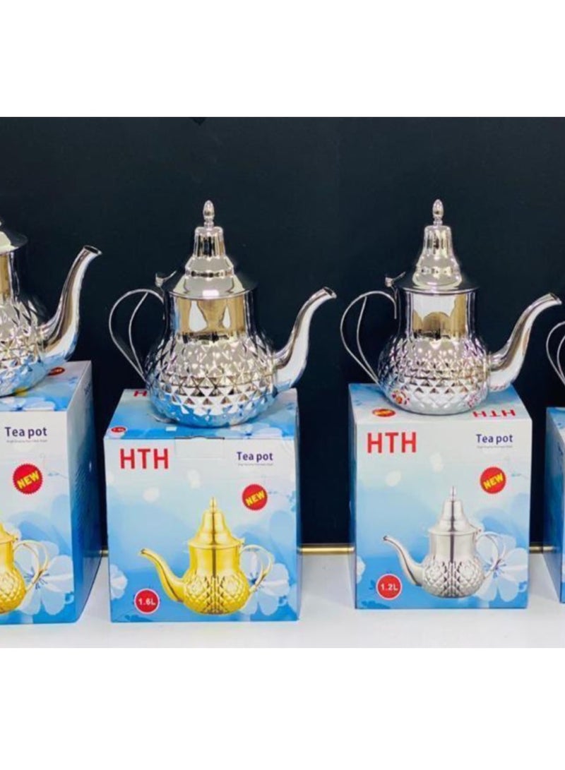 HTH Stainless Steel Tea Pot 0.8L