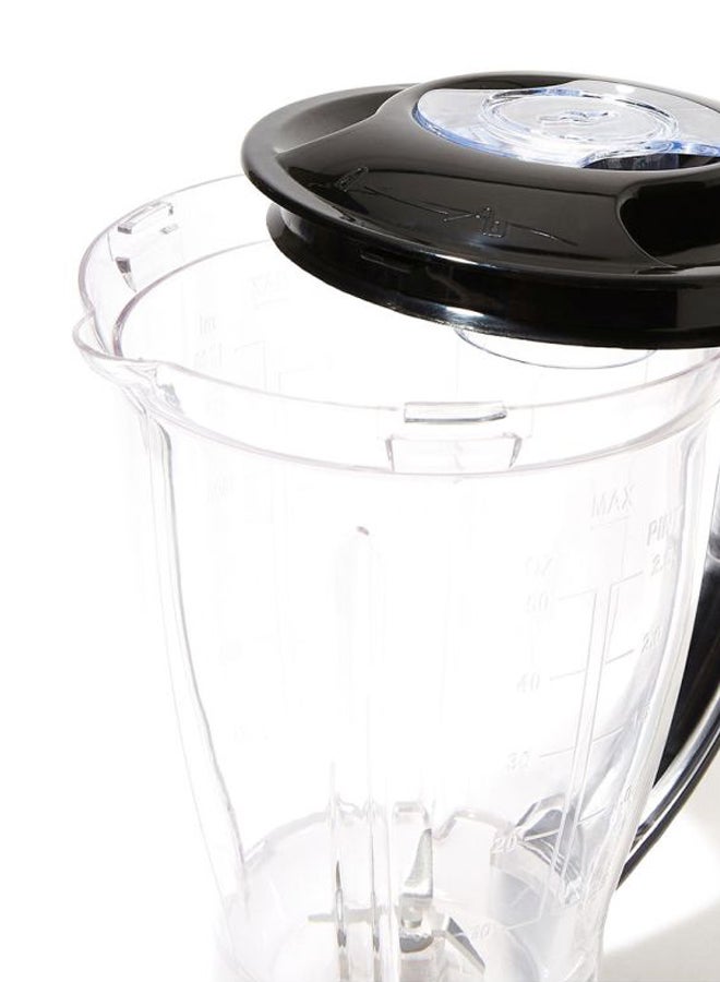 2-in-1 Blender/Grinder With Unbreakable Jar 350W NL-BL-4380-BK Black