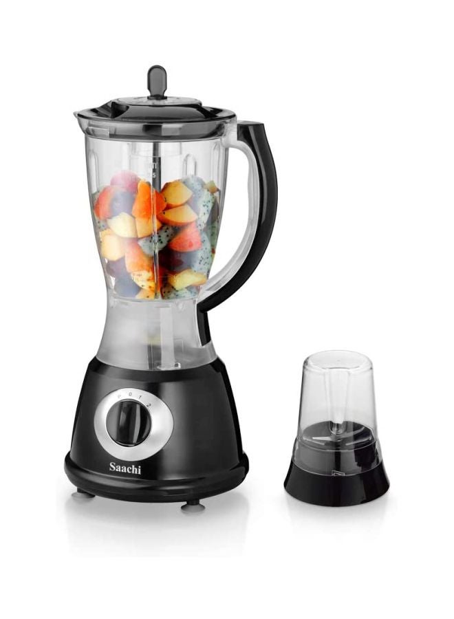 2-in-1 Blender/Grinder With Unbreakable Jar 350W NL-BL-4380-BK Black