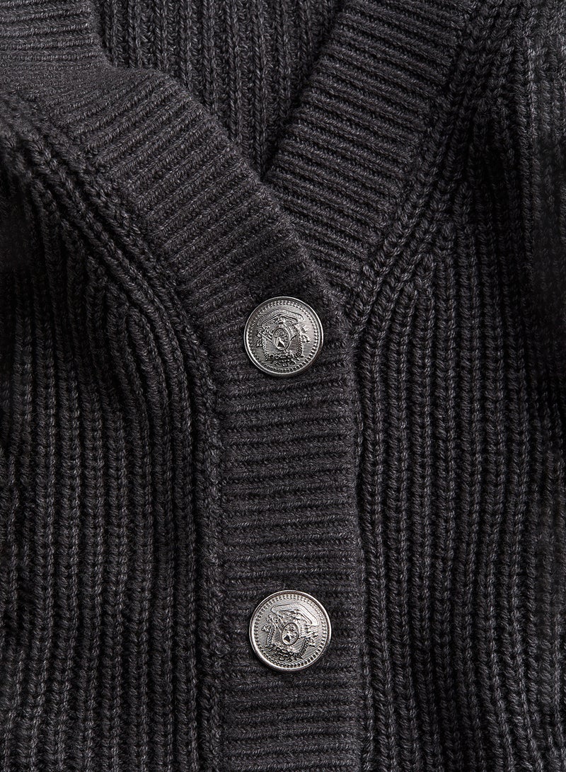 Pocket-Detail Cardigan