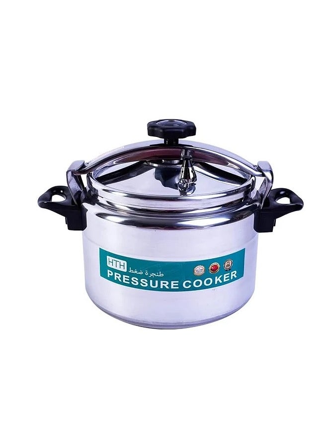 HTH 4L Pressure Cooker Aluminum for Household, Super-pressure Cooker Secure Cookerware, Silve