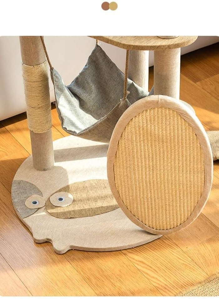 Cat Tree with Sisal Scratching Posts Cat Play House Large Multi Level and Rest Place Tower for Cats