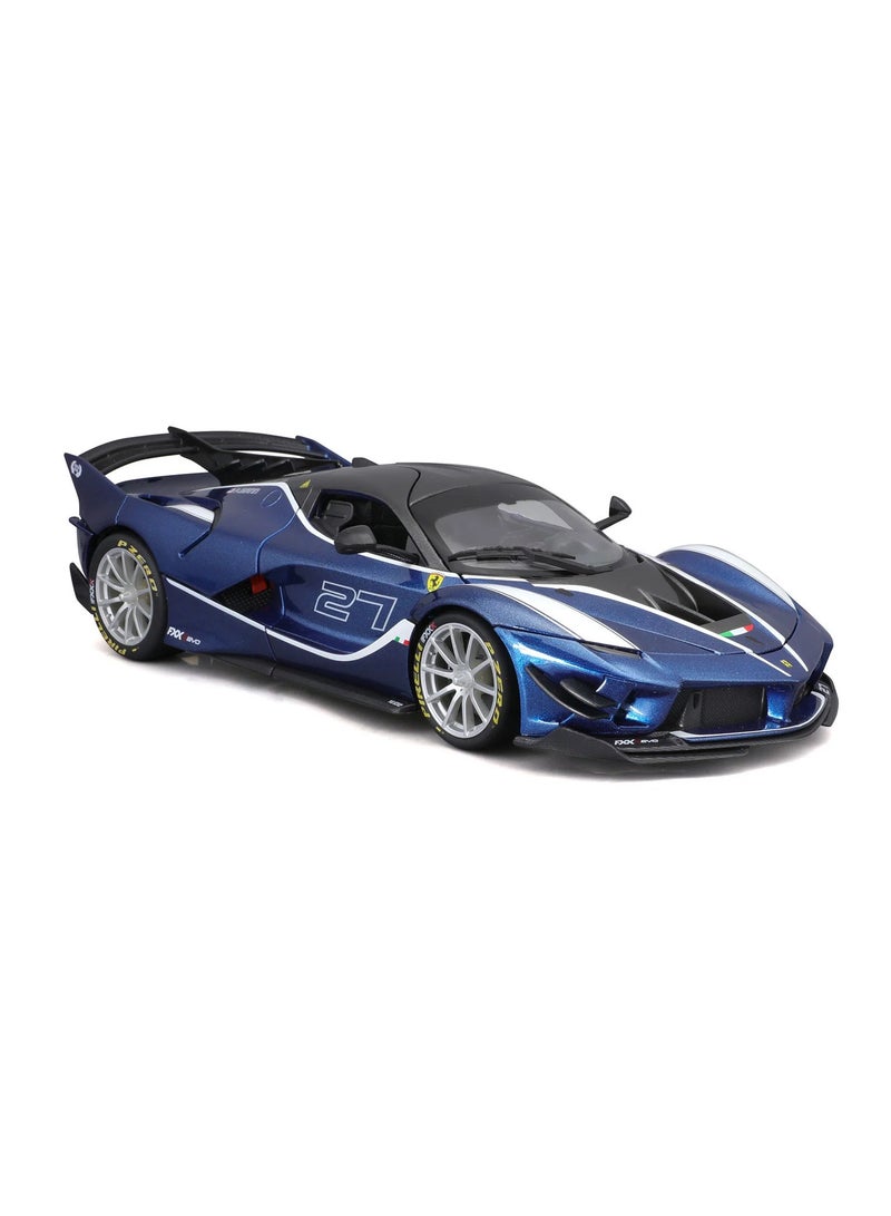 18-16012 - 1:18 - Bburago Ferrari R&P FXX K EVO - #27 Blue