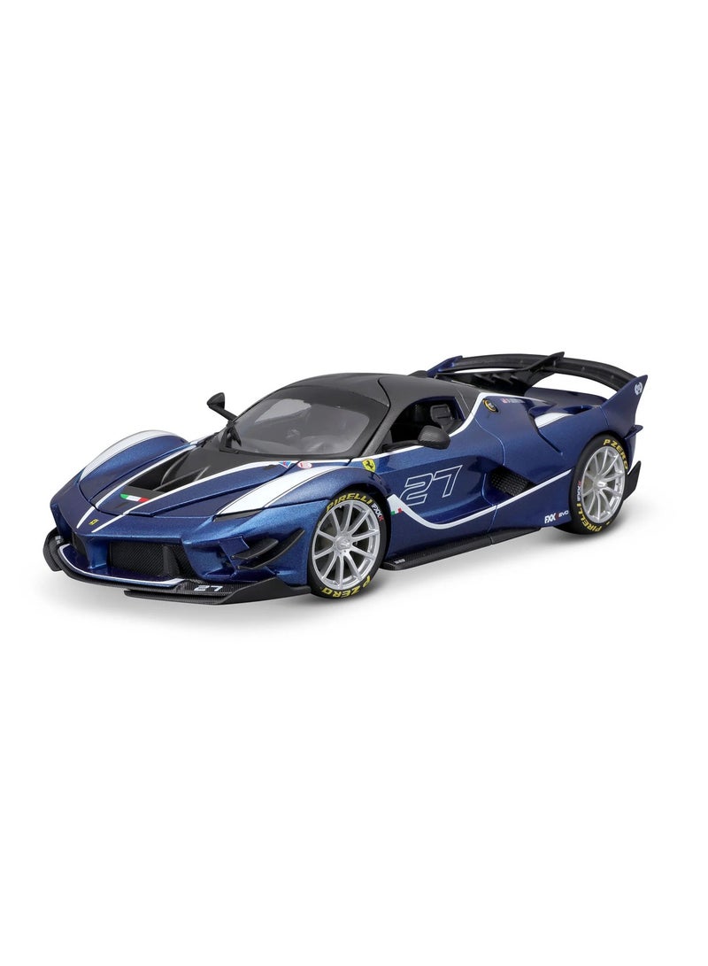 18-16012 - 1:18 - Bburago Ferrari R&P FXX K EVO - #27 Blue