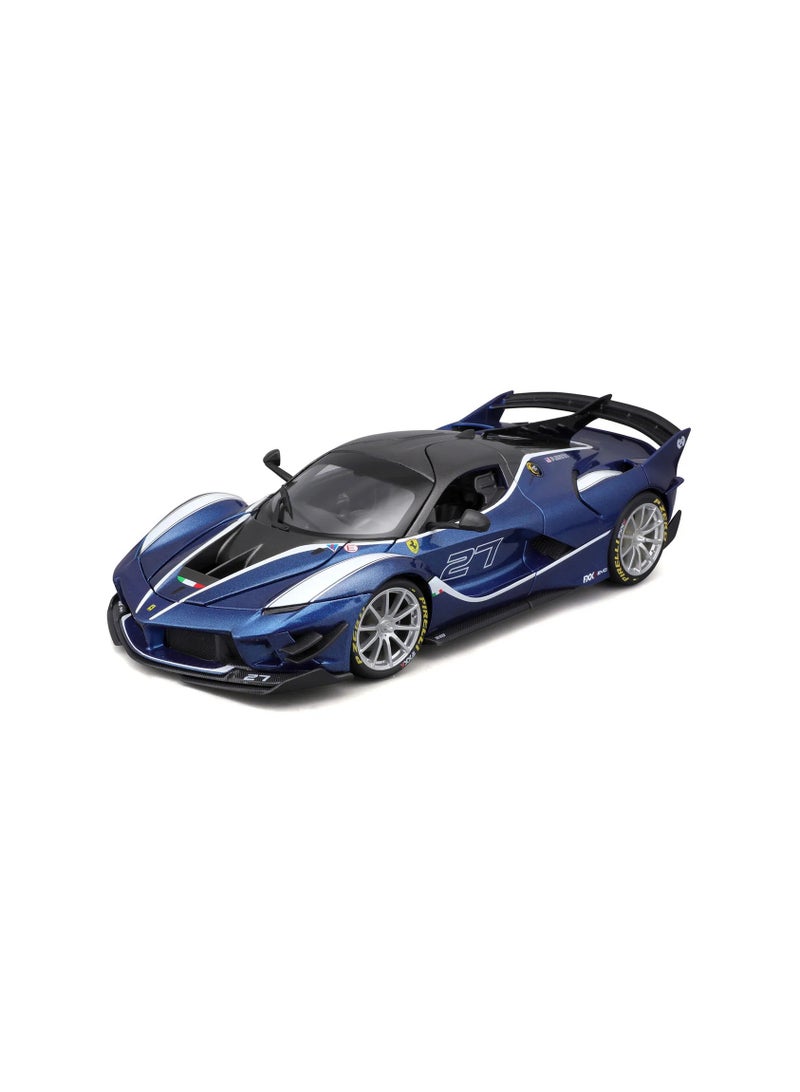 18-16012 - 1:18 - Bburago Ferrari R&P FXX K EVO - #27 Blue