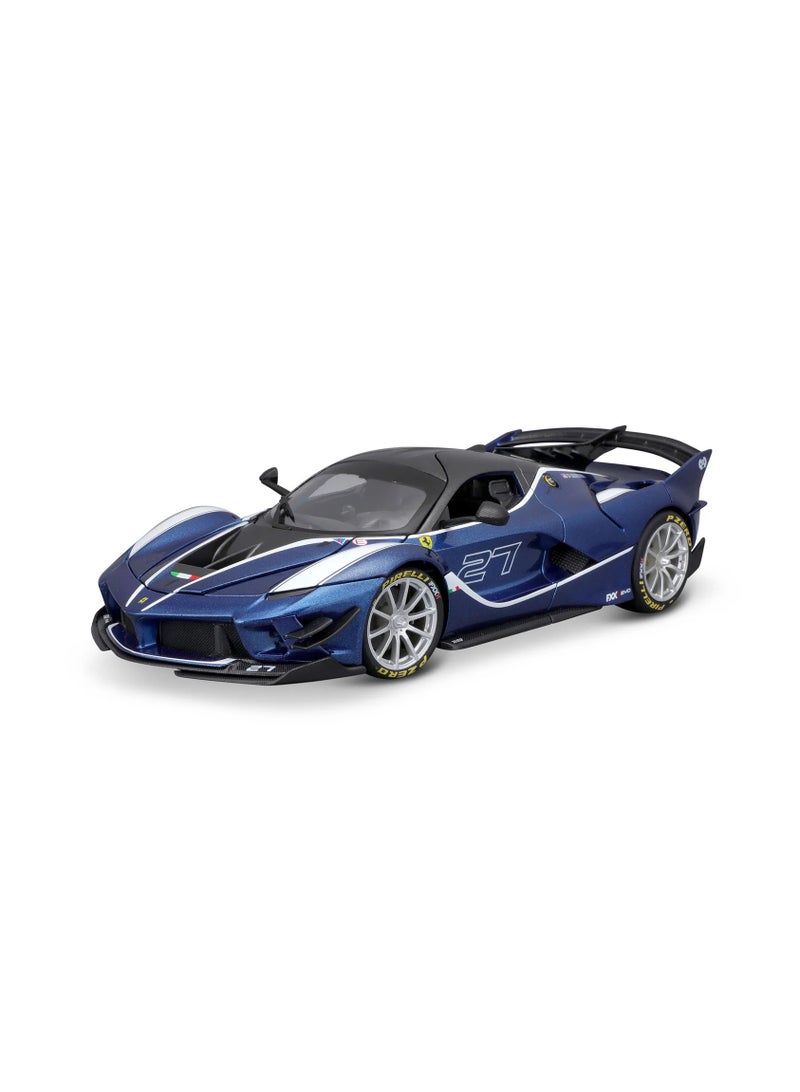 18-16012 - 1:18 - Bburago Ferrari R&P FXX K EVO - #27 Blue