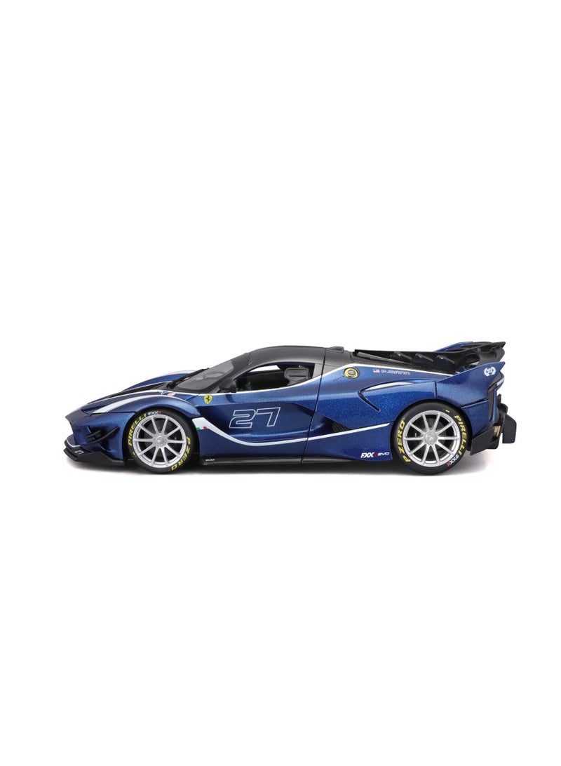 18-16012 - 1:18 - Bburago Ferrari R&P FXX K EVO - #27 Blue