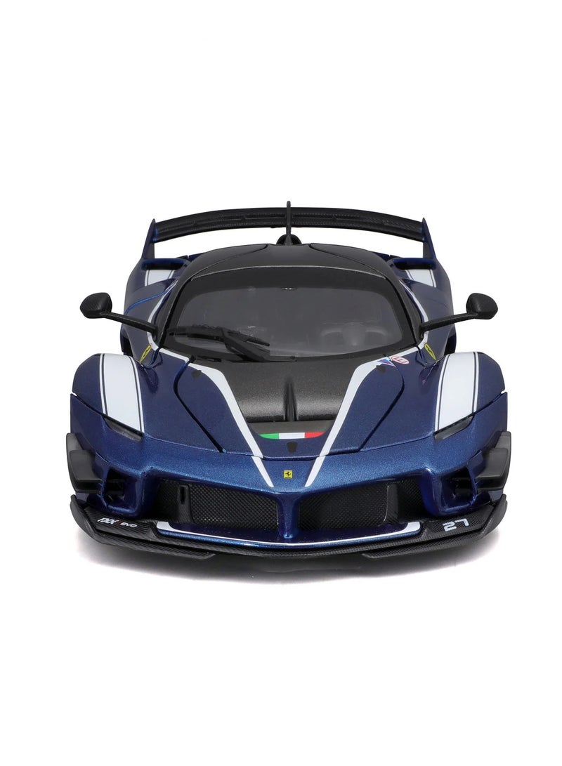 18-16012 - 1:18 - Bburago Ferrari R&P FXX K EVO - #27 Blue