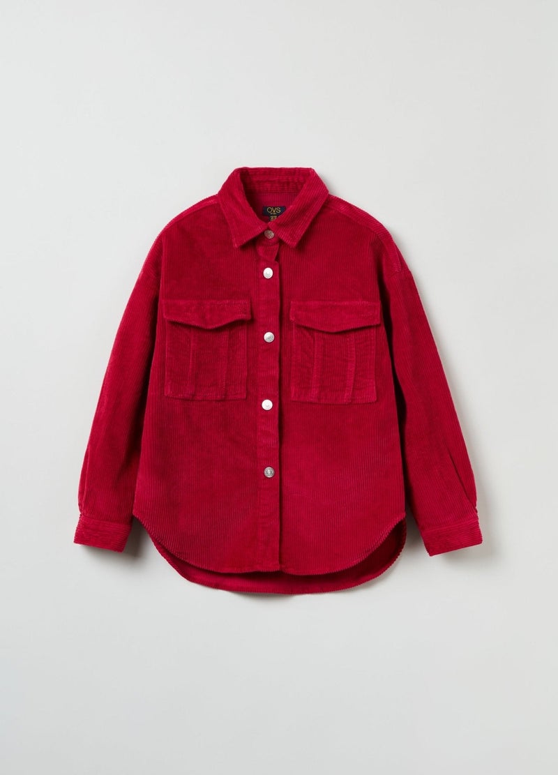 Ovs Girls Corduroy Shirt