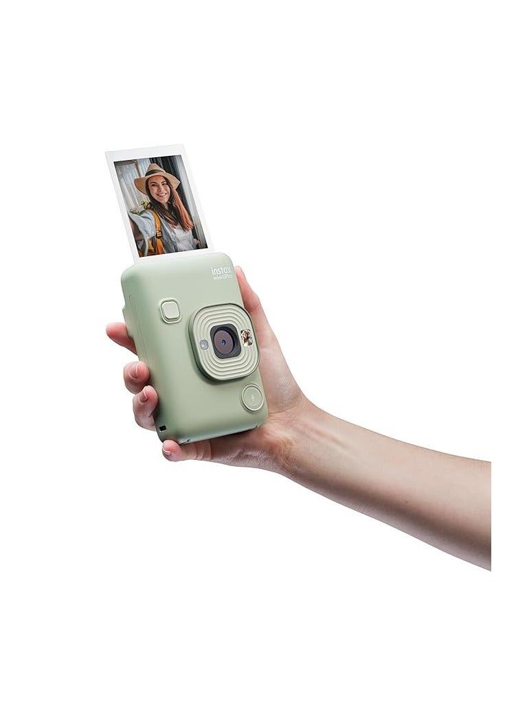 Instax Mini Liplay Hybrid Instant Camera - Matcha Green