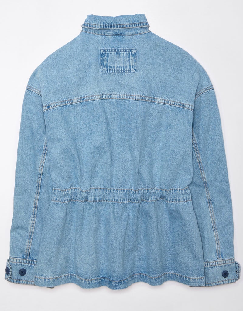 Denim Utility Parka