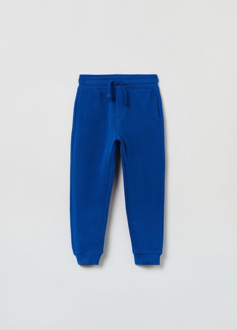 Ovs Fleece Joggers With Drawstring