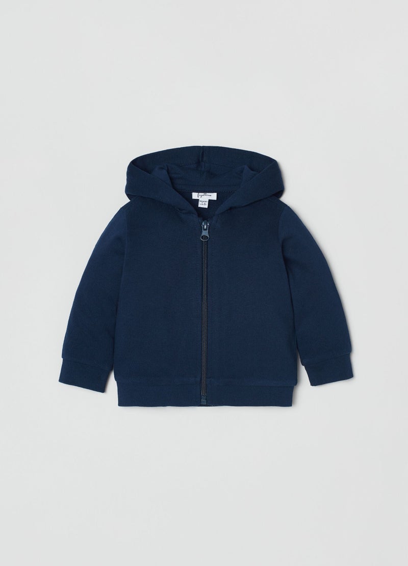 Ovs French Terry Full-Zip Hoodie