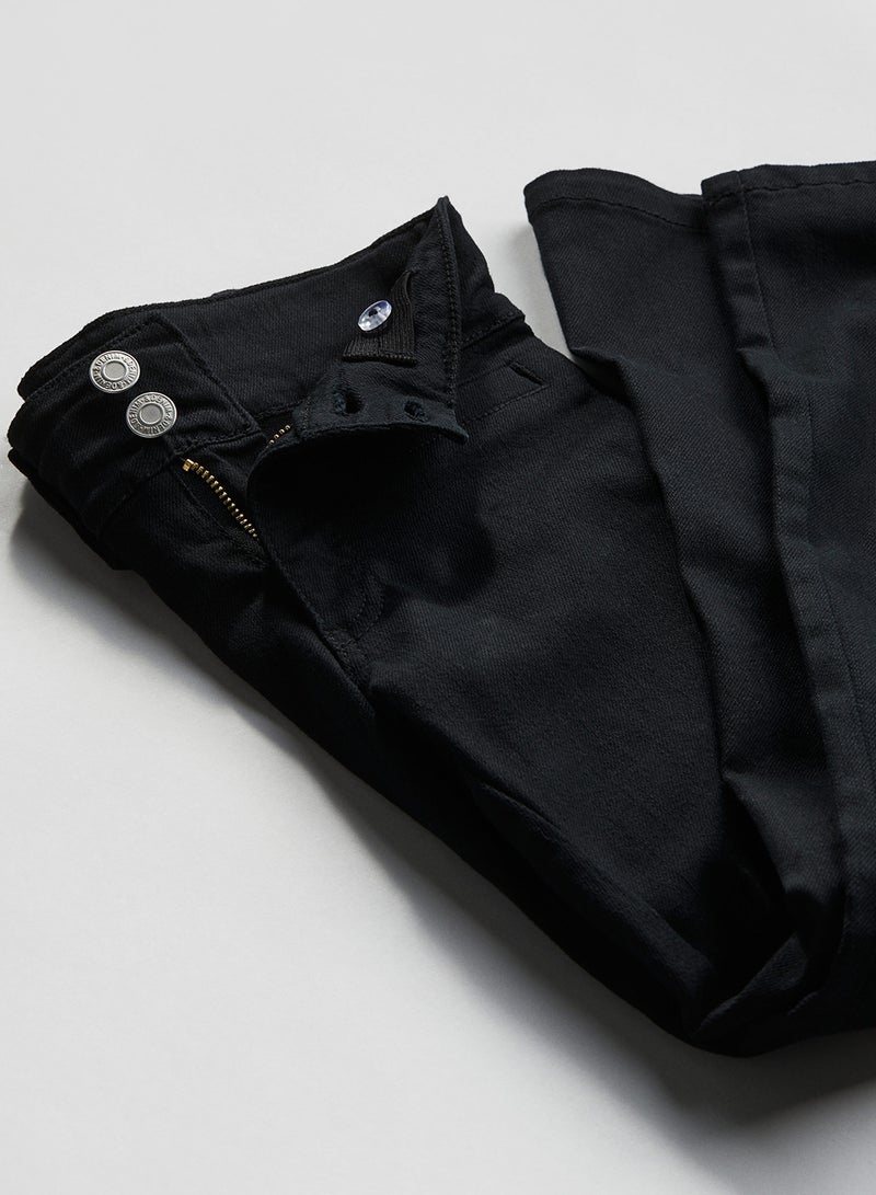 Bootcut Leg Twill Trousers