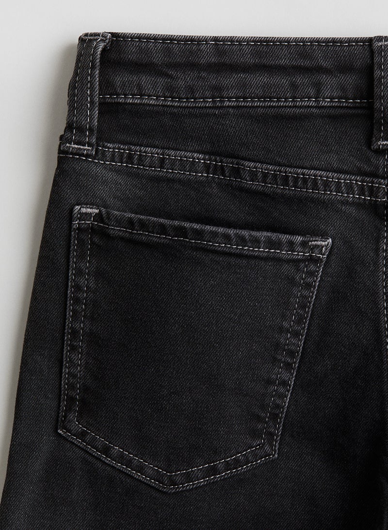 Denim Cargo Trousers