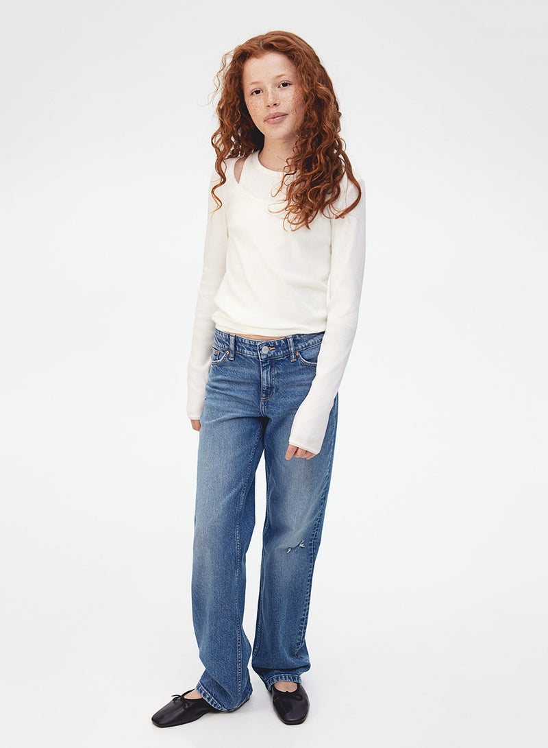 Straight Leg Jeans