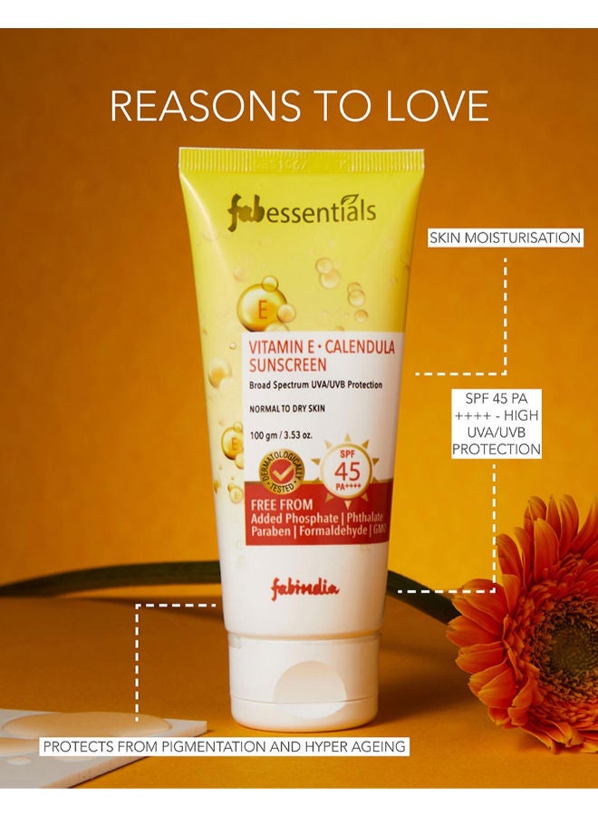 Fabessentials Sun screen SPF 45 Vitamin E